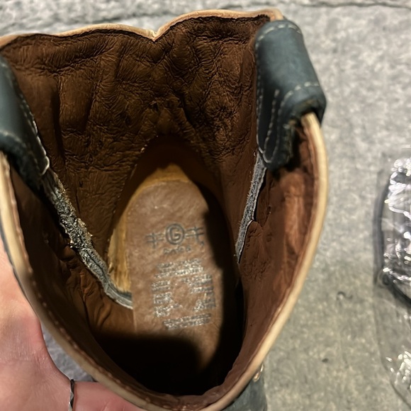 Corral Blue Booties Like New - Picture 6 of 9